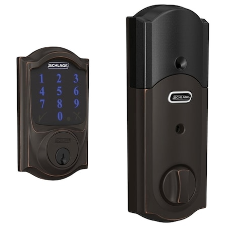 Schlage Residential Tubular Deadbolts and Deadlatches BE469ZP CAM 716